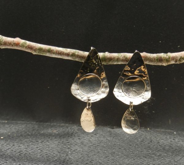 Three Shape Sterling Earrings