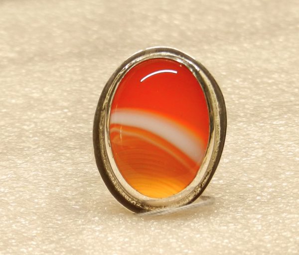 Red Agate Ring - Image 2