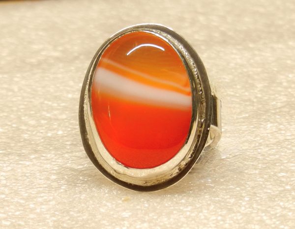 Red Agate Ring