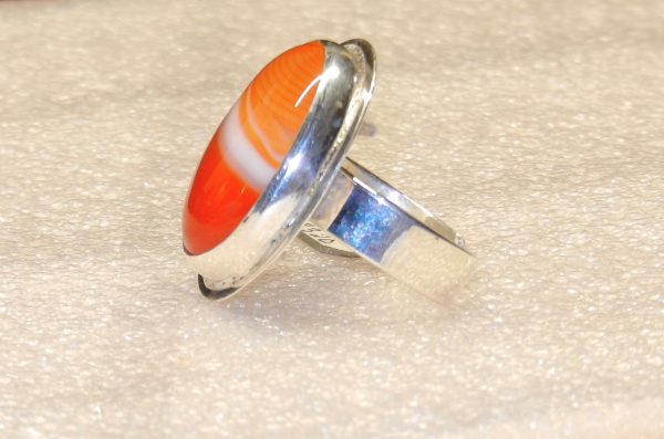 Red Agate Ring - Image 3