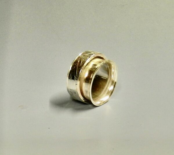 Sterling Silver Spinner Ring