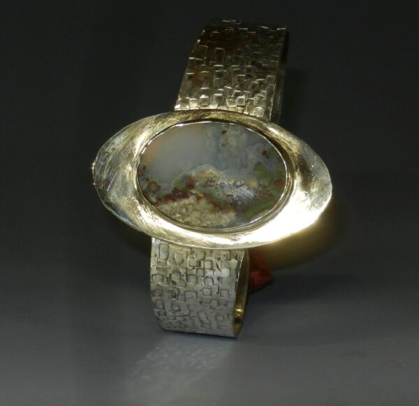Sea Floor Agate Cuff
