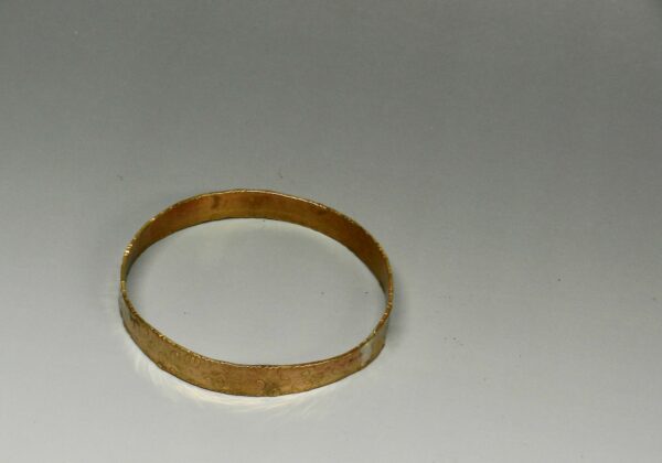 Approximately 2-3/4 Diameter Brass Bangle